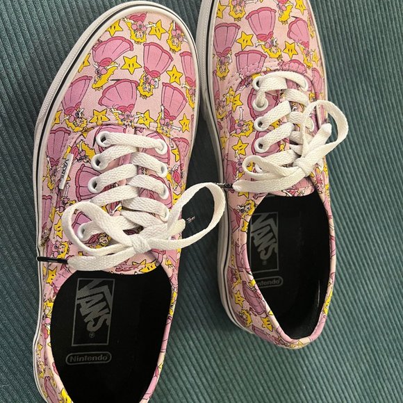 VANS Nintendo Collaboration Princess Peach 8US Men / 9.5US Women / 40.5EUR - Picture 6 of 7